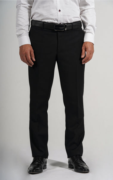 Black Wool Blend Dress Pants 42 Black Wool Blend Dress Pants 42