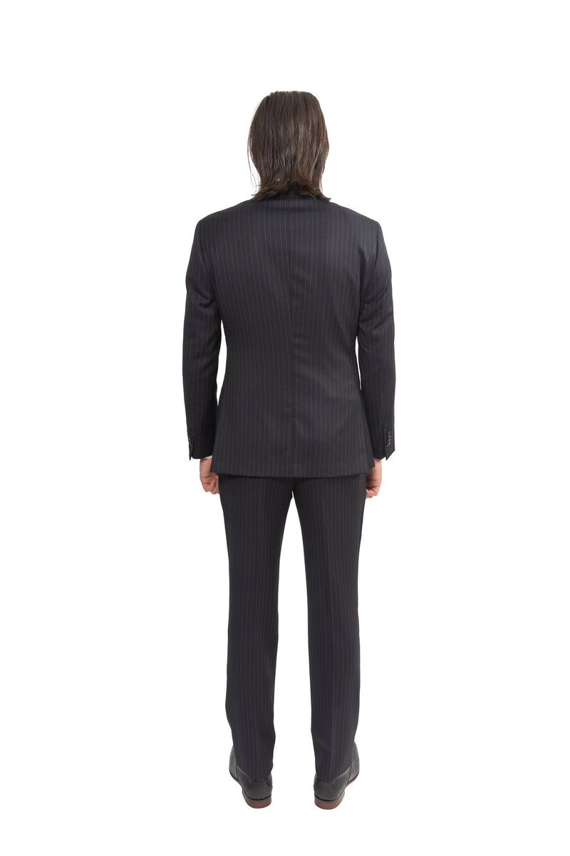 Cosiani Navy Pin Stripe Wool Suit