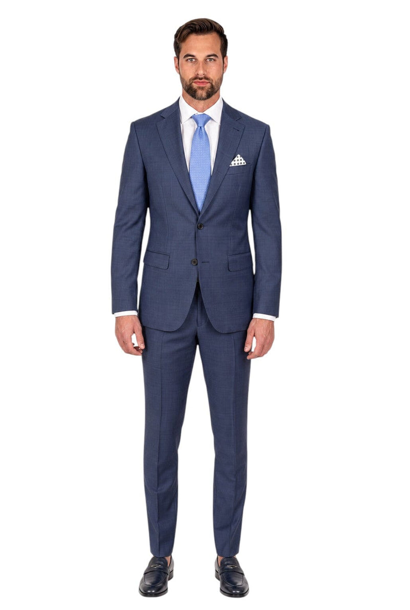 Cosiani Fratelli Tallia Slate Blue Wool Suit