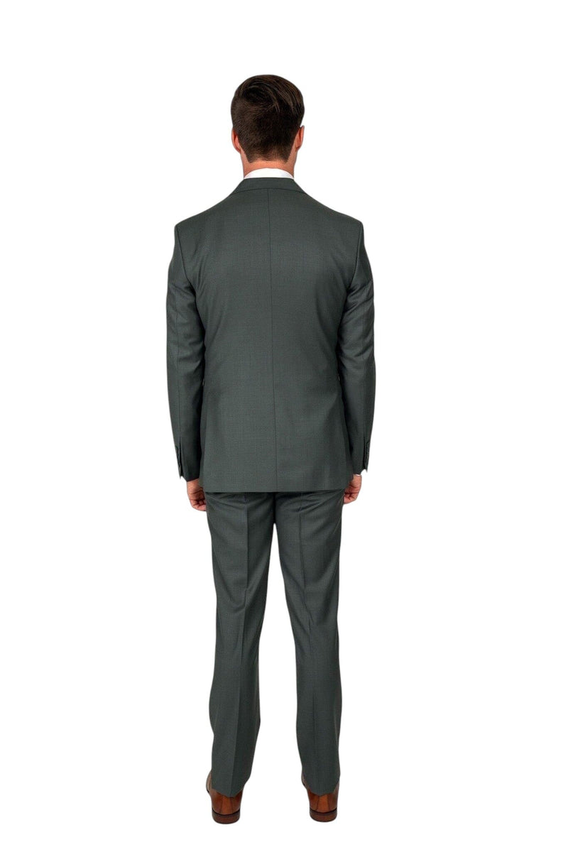Cosiani Olive S. 180's Wool & Silk Suit