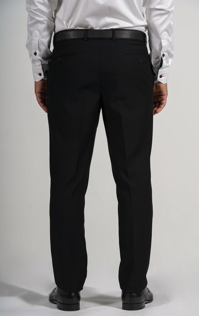 Black Wool Blend Dress Pants Cosiani Black Wool Blend Dress Pants Cosiani