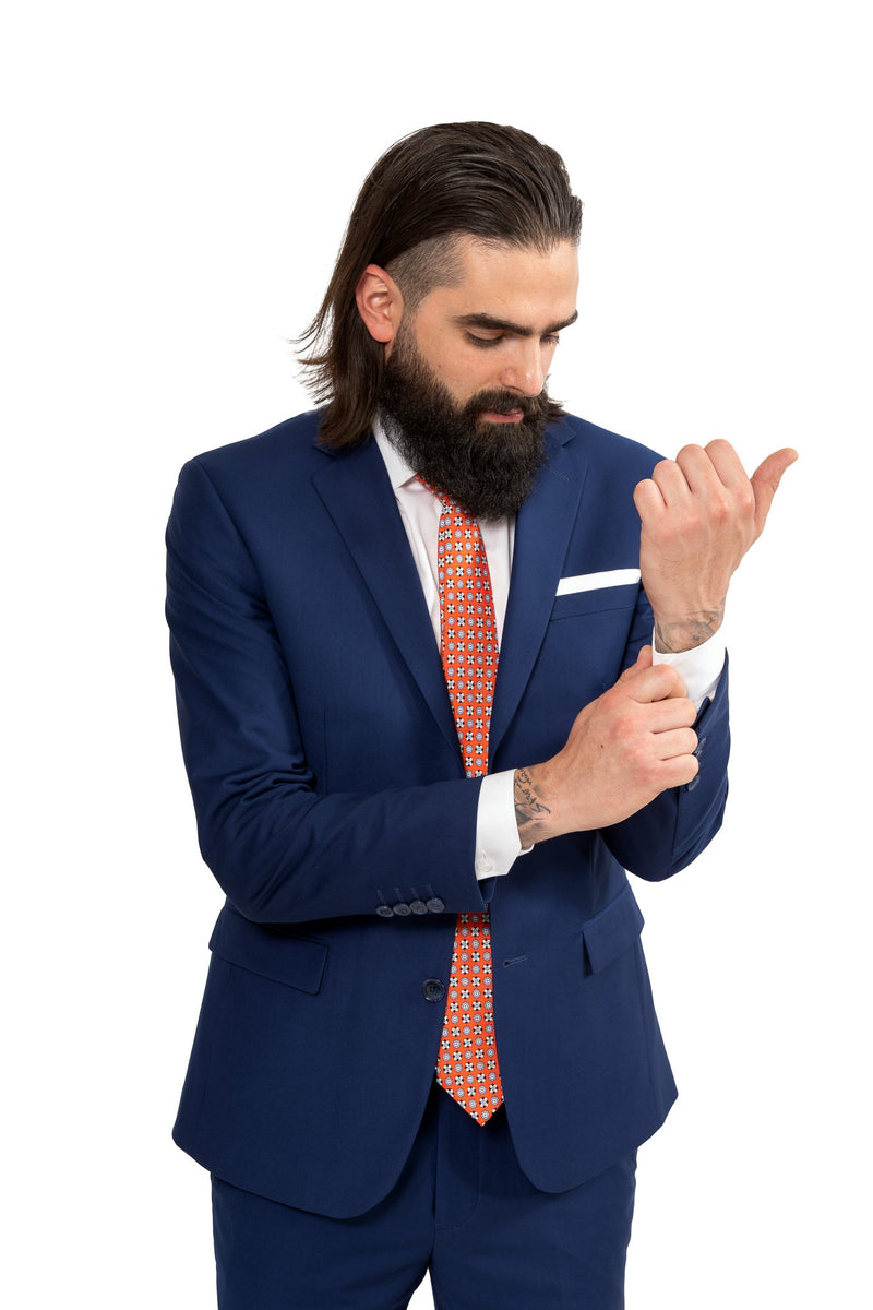 Orange Label Navy Slim Fit Suit Cosiani Orange Label Navy Slim Fit Suit Cosiani