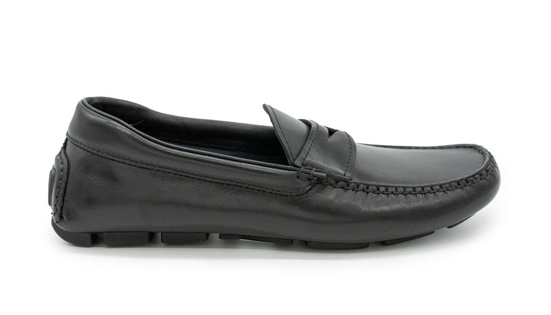 Cosiani Black Leather Loafer