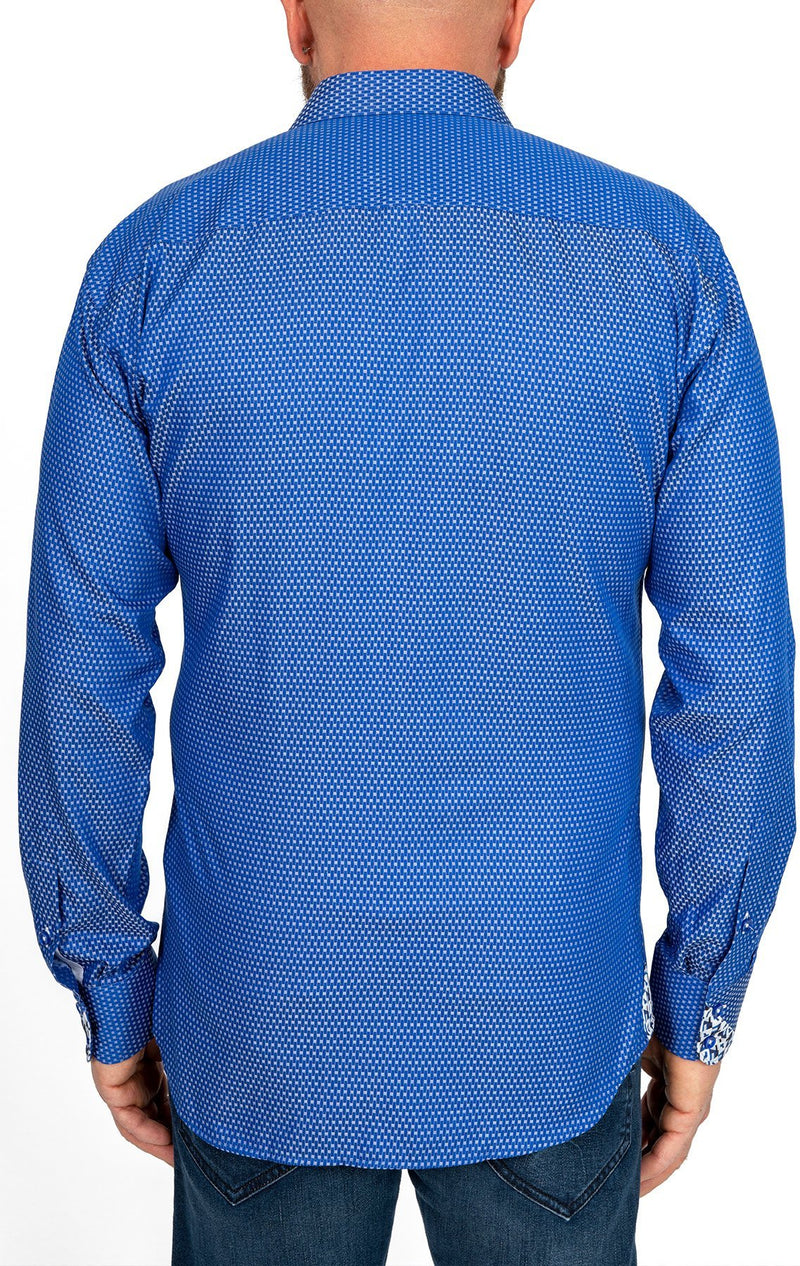 electric blue mens dress shirt Amazon.com: YIOLEAMP Men's Royal Blue Dress Shirts, Banded Mandarin Collar Shirt, Long Sleeve Casual Button Down Shirt with Pocket : Clothing, Shoes & Jewelry