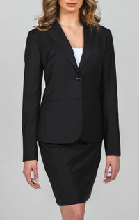 Cosiani Women’s Black Wool Blazer