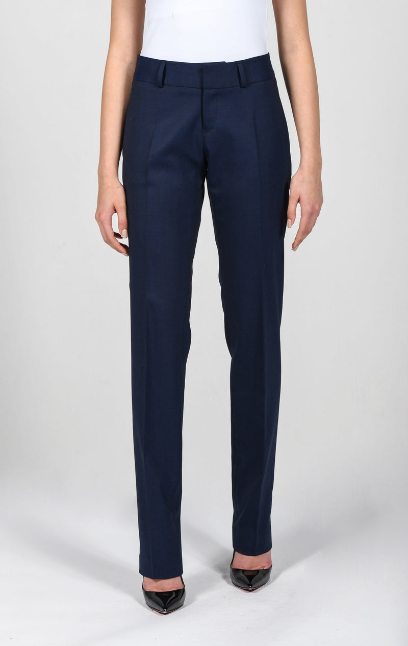 Cosiani Womens Blue Wool Dress Pants 12 Cosiani Womens Blue Wool Dress Pants 12