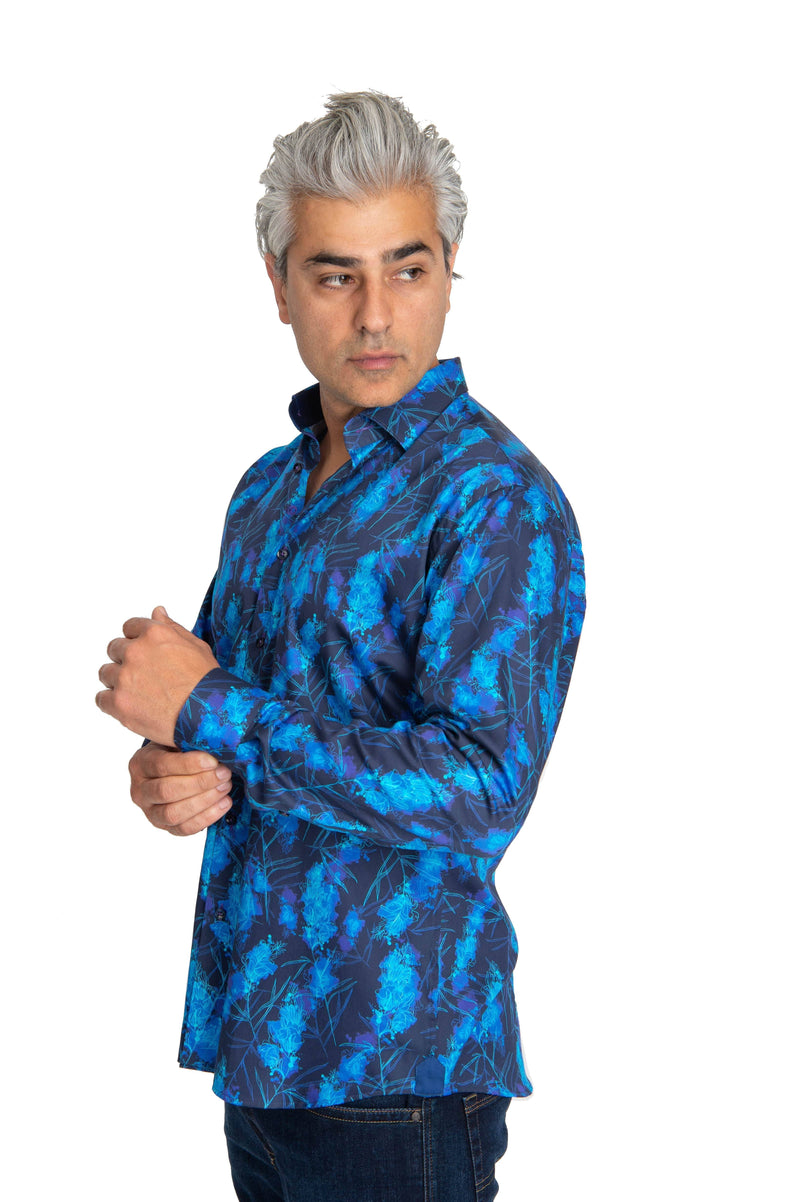 Blue & Turquoise Ocean Breeze Shirt