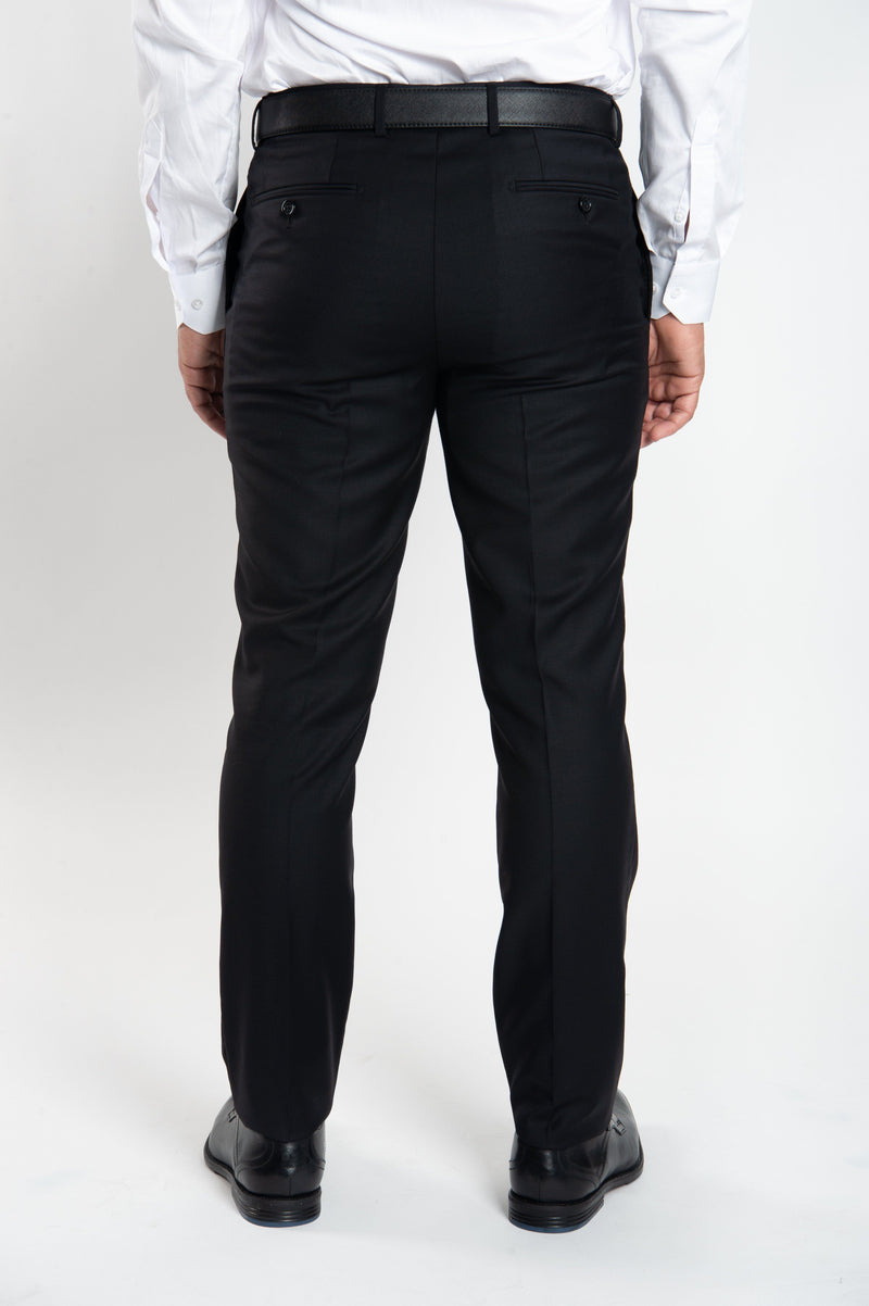 Cosiani Black Wool Cashmere Dress Pants Cosiani Black Wool Cashmere Dress Pants